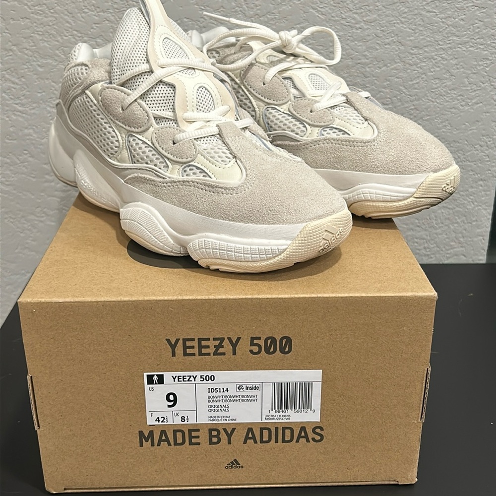 Yeezy 500 “Bone” (2023) size 9 men’s
